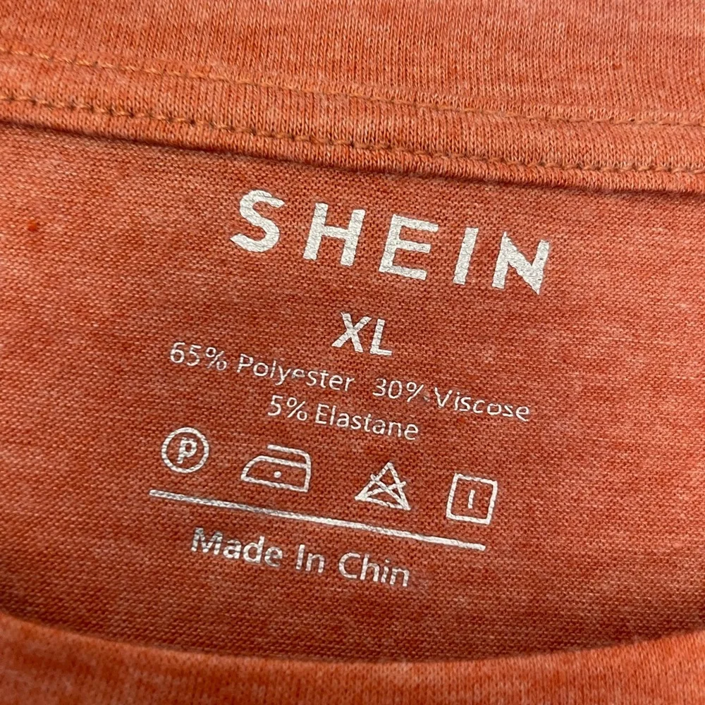 SHEIN- Rust Orange- Steer Tshirt- Size XL
